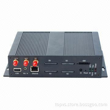 3G Mobile Car DVR for Vehicles, Remote Video Surveillance System, Built-in Wi-Fi and GPS